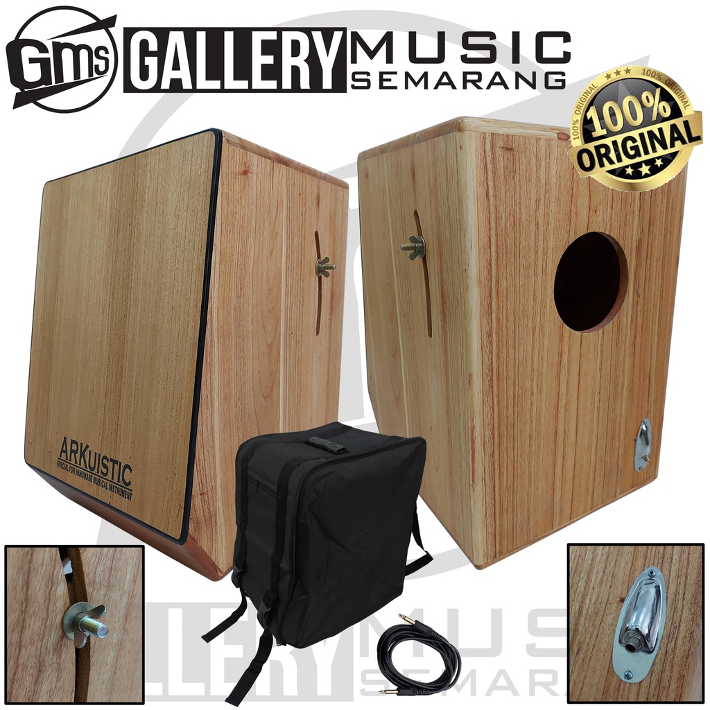 Jual ORIGINAL!!! Cajon Elektrik ARKuistic Kahon Trapesium Drum Box ...