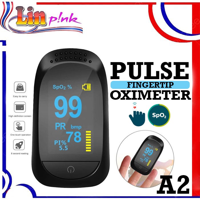 Jual [LP] Fingertip Pulse Oximeter / Alat Ukur Detak Jantung / Oximeter