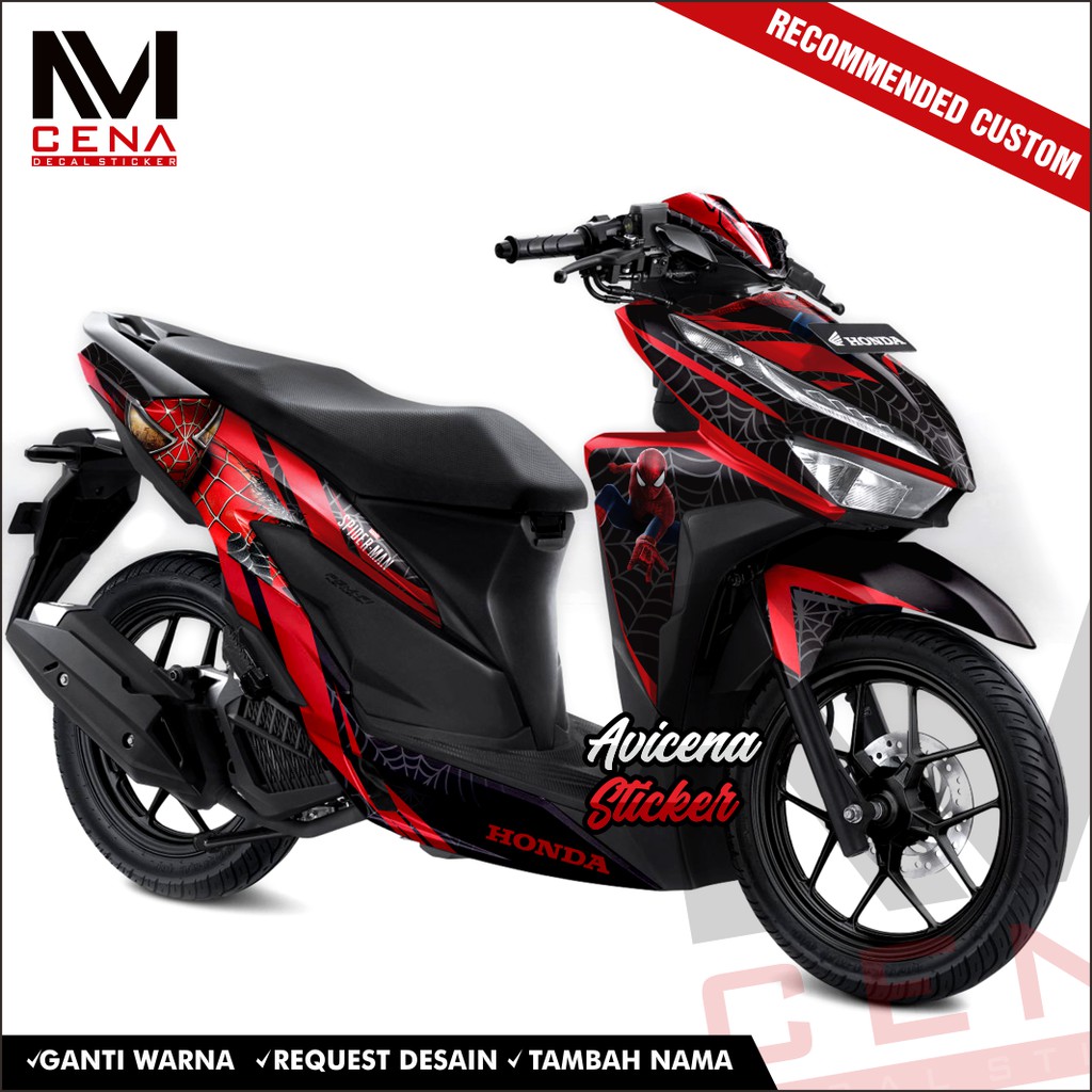 Jual Sticker Decal Full Body Honda Vario New Decal Sticker Vario New Striping Vario