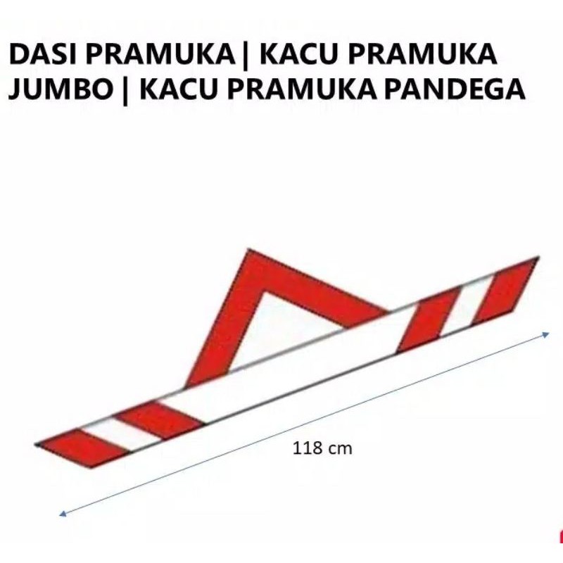 Jual Dasi Pramuka Kacu Pramuka Jumbo Kacu Pramuka Pandega Shopee