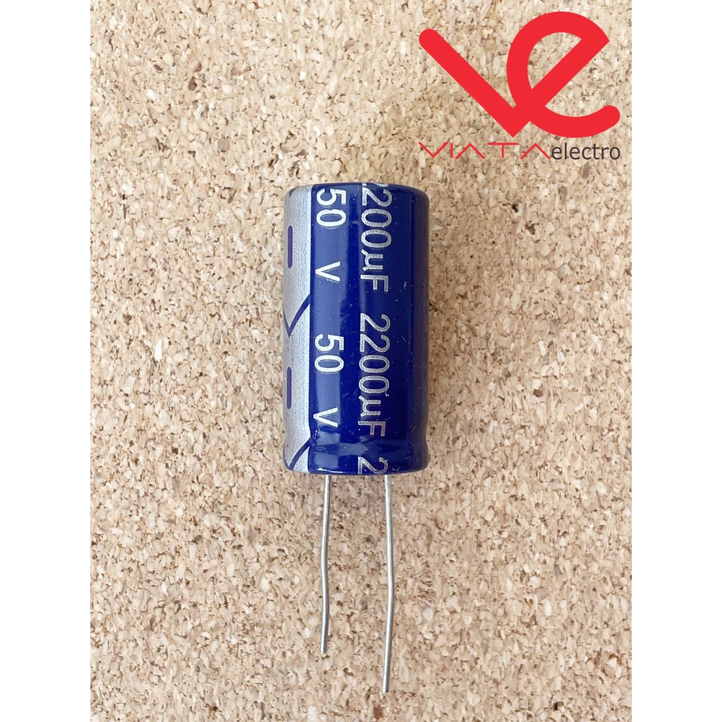 Jual Kapasitor Elco 2200uf 50v 1 Buah Kapasitor Capacitor Elko Kapasitor 2200 Uf 50 V Shopee 6686