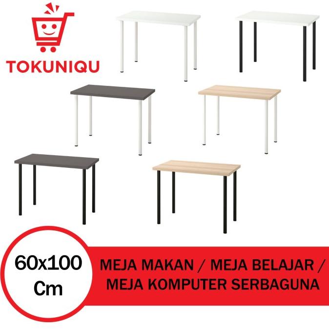 Jual Meja Kerja Kantor Meja Komputer Meja Belajar Meja Makan Adlm 60x100 Cm Fhg786gh Shopee 2599