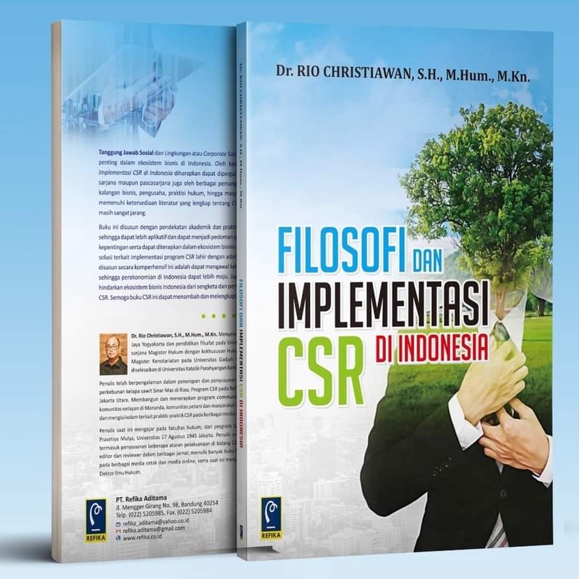 Jual Filosofi dan Implementasi CSR di Indonesia - Rio Christiawan - RF ...