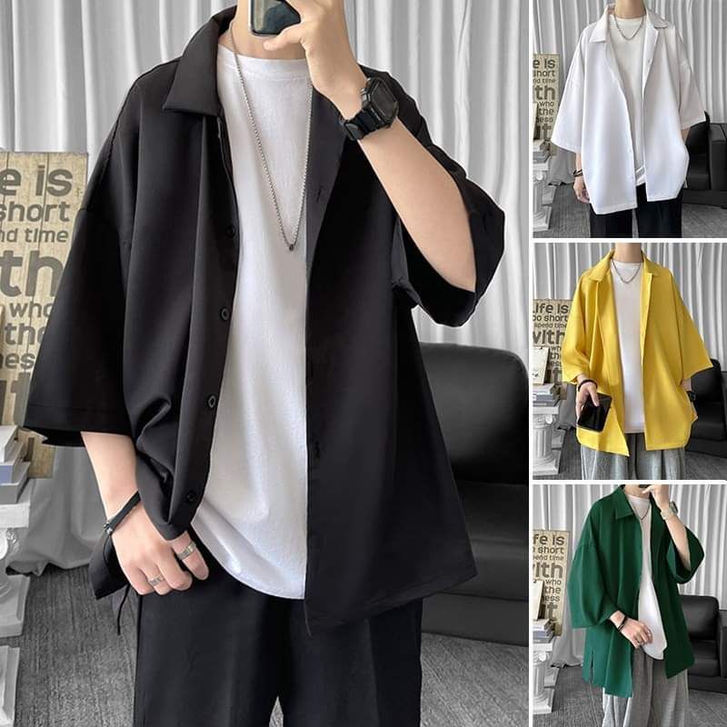 korean oversize shirt