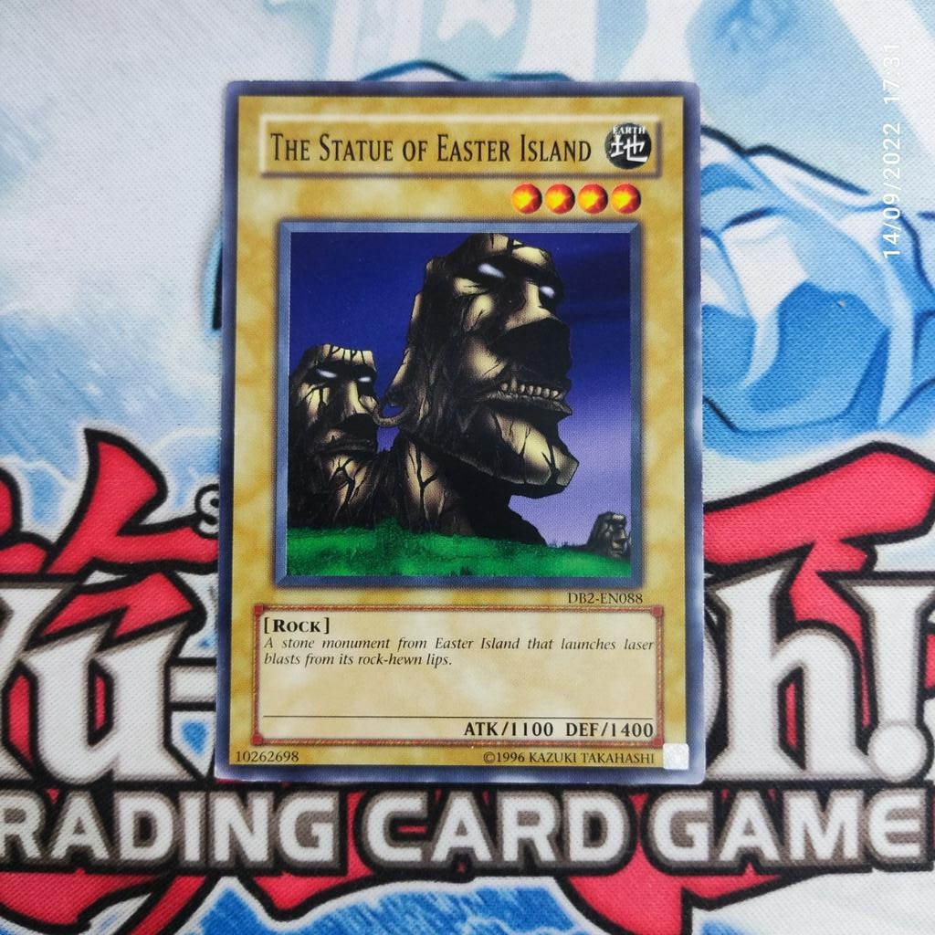 Jual yugioh the statue of easter island DB2 common original Shopee