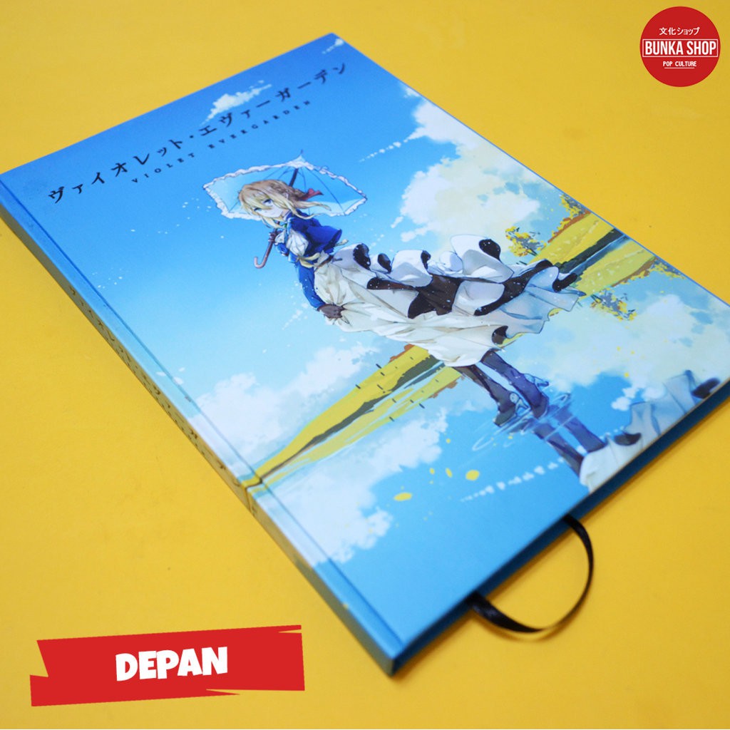 Jual Note Book Hardcover Anime Violet Evergarden Ukuran A5 Jurnal ...