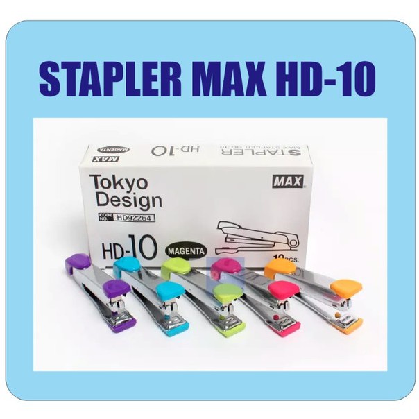 Jual Stapler / Staples Max HD 10 Original | Shopee Indonesia