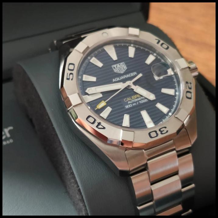 Jual Diskon Tag Heuer Aquaracer Calibre 5 Blue Dial Automatic