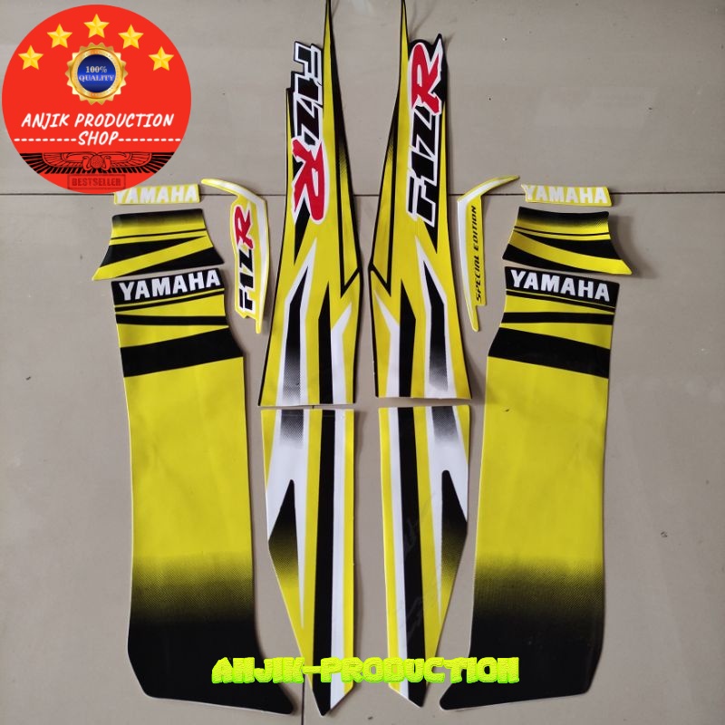 Jual Striping Sticker Yamaha Fizr Fiz R F1 Zr Special Edition Kuning