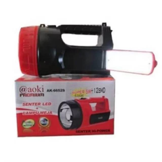 Jual Senter LED Aoki lampu meja lampu belajar AK 6652 | Shopee Indonesia