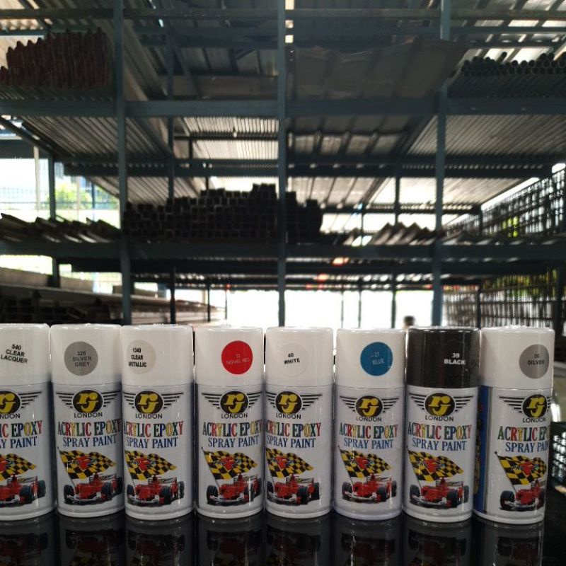 Jual RJ London Acrylic Epoxy Spray Paint 150cc Shopee Indonesia