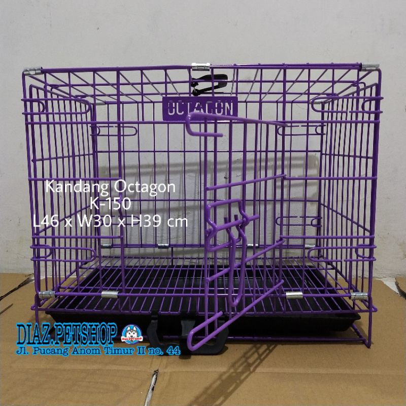 Jual KANDANG OCTAGON K-150 (47X31X39CM) KANDANG MURAH KANDANG