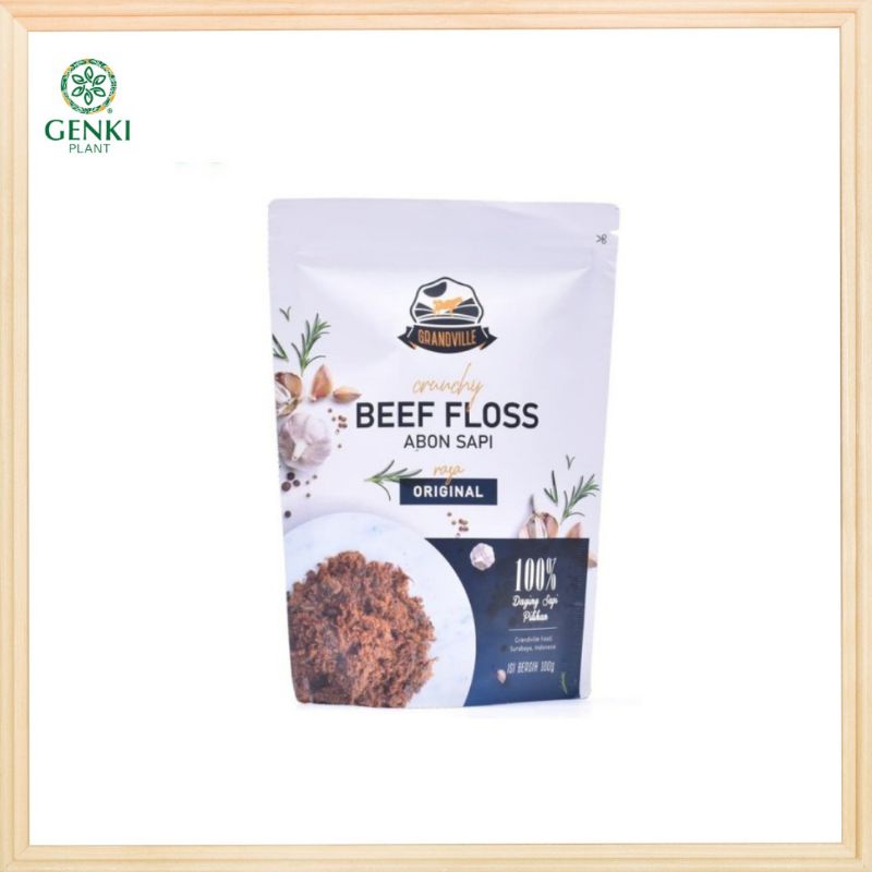 Jual Grandville Crunchy Beef Floss Original / Abon Sapi 100 g