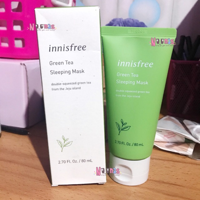 Jual Innisfree Green Tea Sleeping Pack ( baca caption ) | Shopee Indonesia