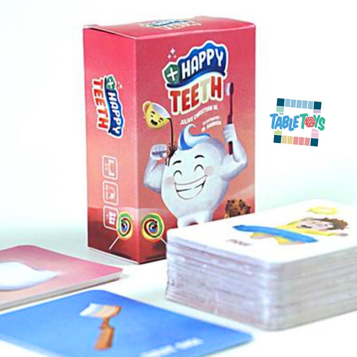 Jual Happy Teeth Card Game (Perkenalan Kesehatan Mulut & Gigi untuk ...