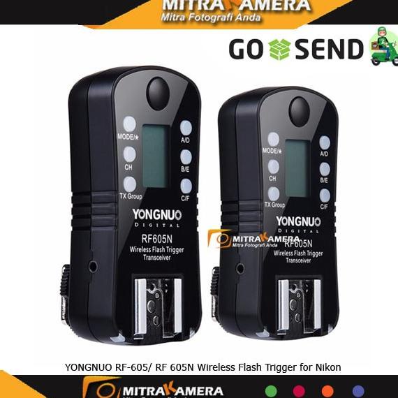 Yongnuo otturatore, comando wireless per flash rf-603ii N1 per Nikon serie D e simili
