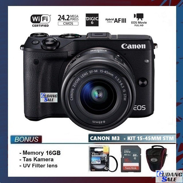 金田様専用】Canon EOS M3 ミラーレスカメラ 15-45mm 【公式通販】