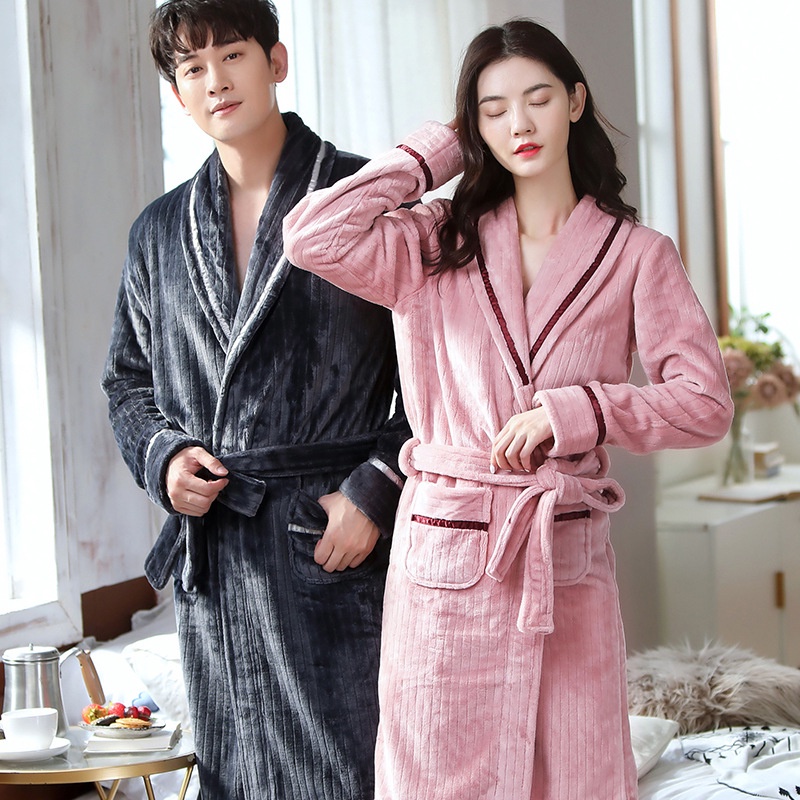 Jual Kimono Handuk Baju Handuk Pasangan Couple Bathrobe Premium Mewah
