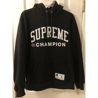 Harga hoodie supreme x champion outlet original