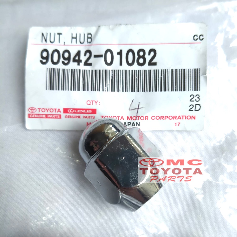 Jual Mur Roda Yaris Etios Altis Camry Innova Fortuner Rav4 Hilux 90942 ...
