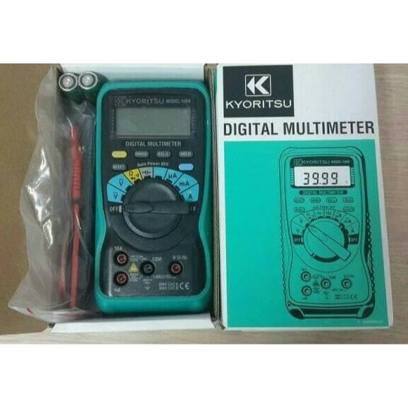 Jual KYORITSU 1009 DIGITAL MULTIMETER / DIGITAL MULTITESTER Shopee