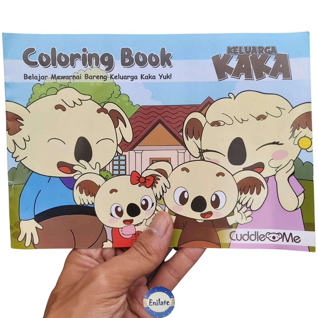 Jual Cuddle Me Coloring Book Buku Mewarnai Anak (Khusus Hadiah ...