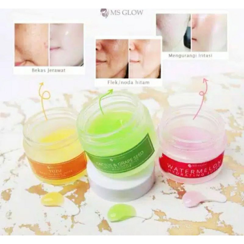 Jual Ms Glow moisturizer/Yuzu Ms Glow/Watermelon Ms Glow/Cactus Ms Glow