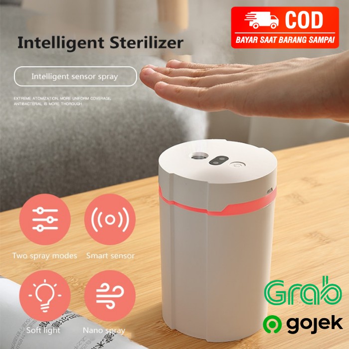 Jual Smart Automatic Humidifier Sprayer Hand Sanitizer Anti Kuman dan ...