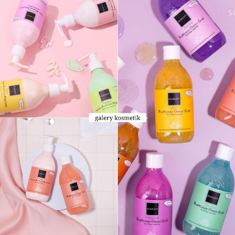 Jual Scarlett body lotion dan scrub Shopee Indonesia
