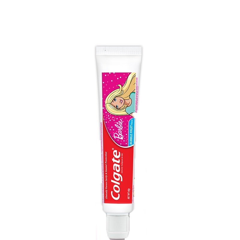 Jual Colgate Kids Barbie Bubble Fruit Toothpaste 40g - Pasta Gigi Anak ...