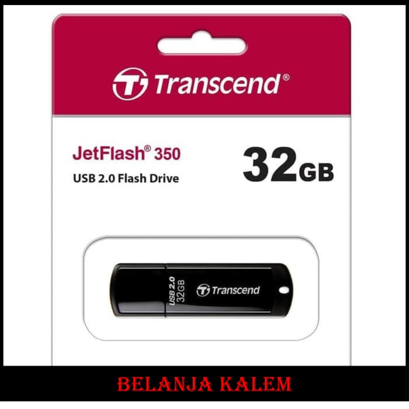 Jual Flashdisk Transcend JetFlash 350 32GB PART KOMPUTER | Shopee Indonesia