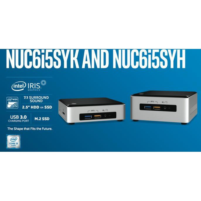 Intel NUC NUC6i5SYH  M.2 SSD + HDD + メモリ Intel NUC NUC6i5SYH M.2 SSD + HDD + メモリ