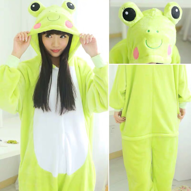 Jual BAJU ONESIE KOSTUM KEROPPI KODOK PIYAMA COSPLAY BAJU TIDUR FROG ...