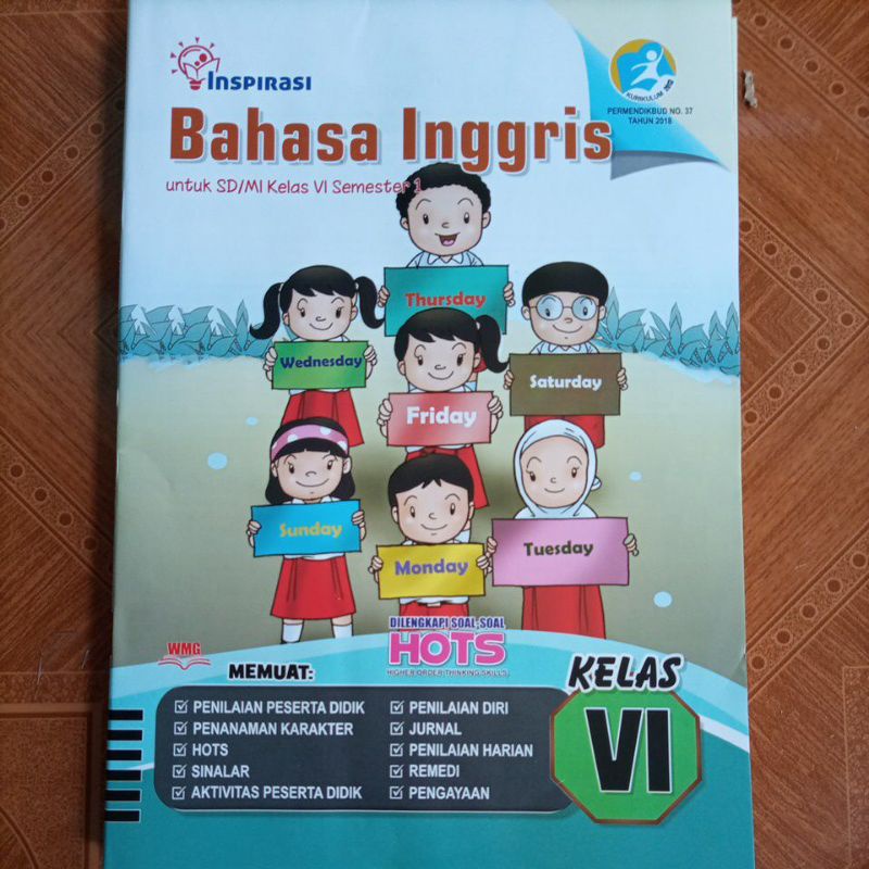 Jual Lks Bahasa Inggris kelas 1 2 3 4 5 6 Semester 1 warna Mukti ...
