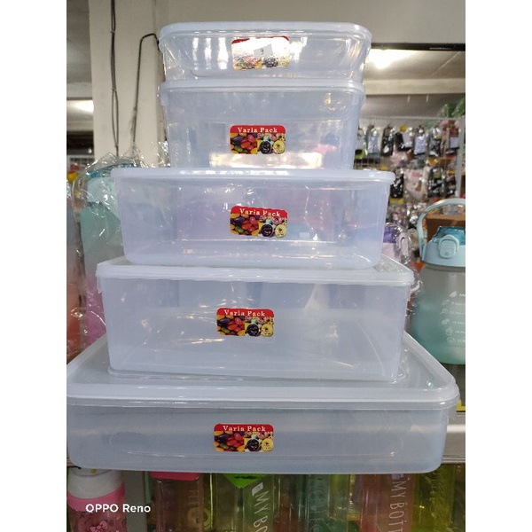 Jual Food Box Varia Pack Kotak Container Toples Makanan Kue Donat Varia