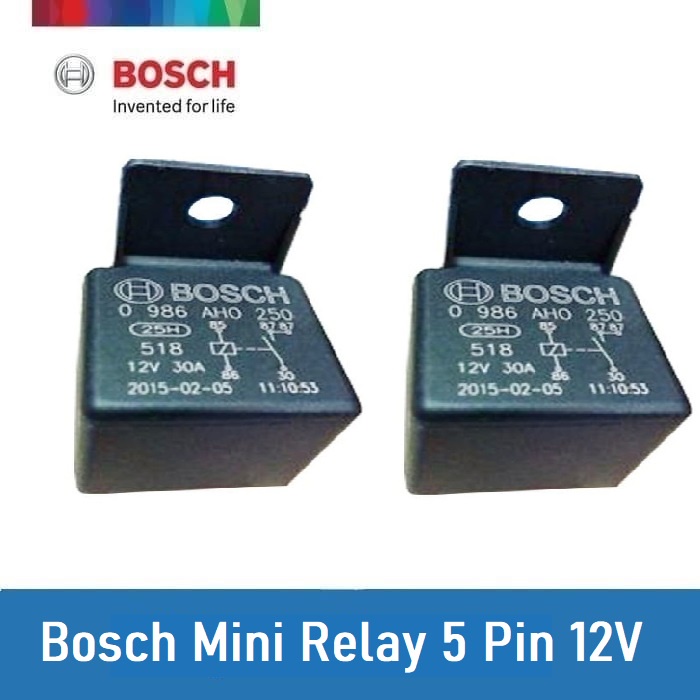 Jual Bosch Mini Relay 12 V 5 Pin - Jual Relay Mobil Terbaik ...