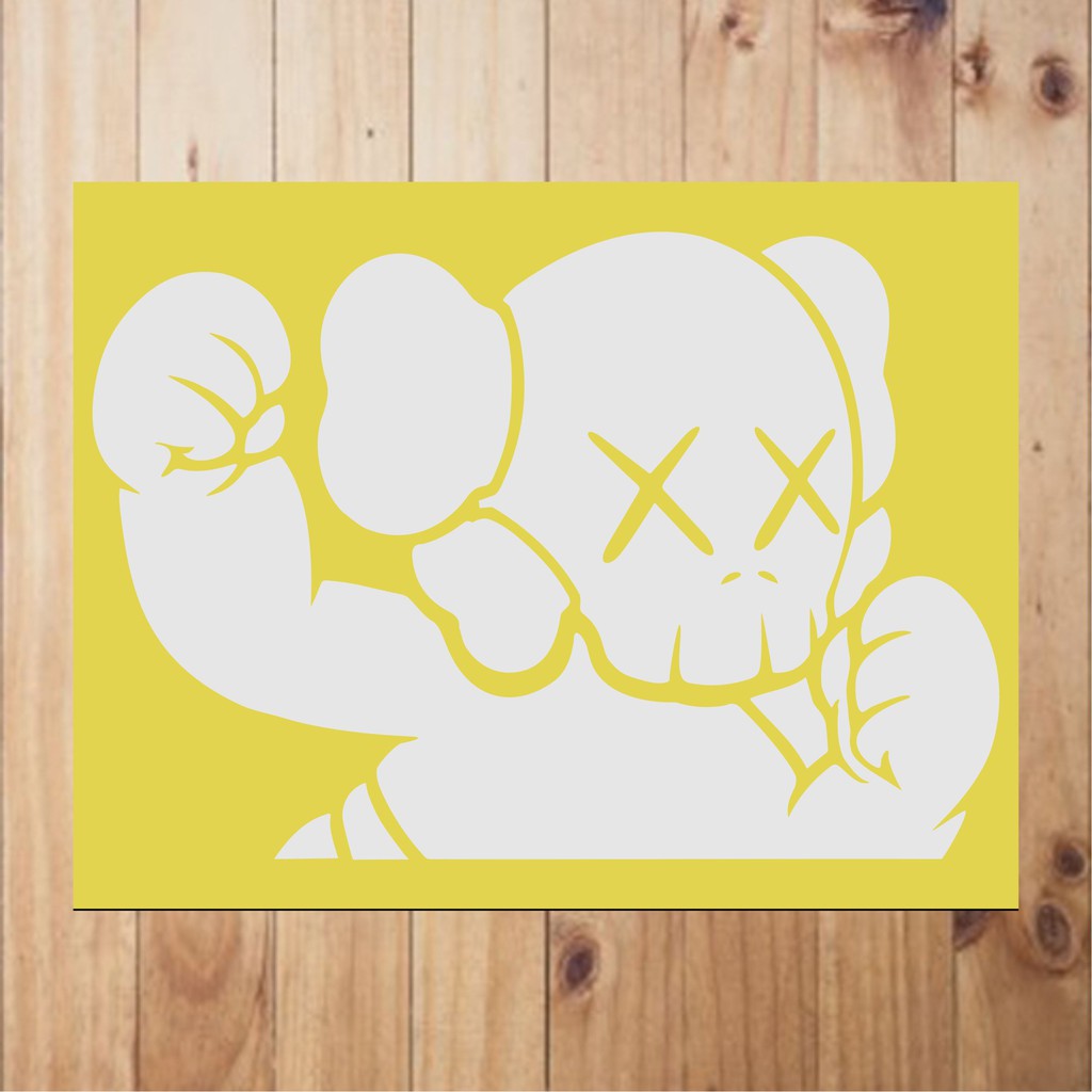 Jual STICKER KAWS CUSTOM | Shopee Indonesia