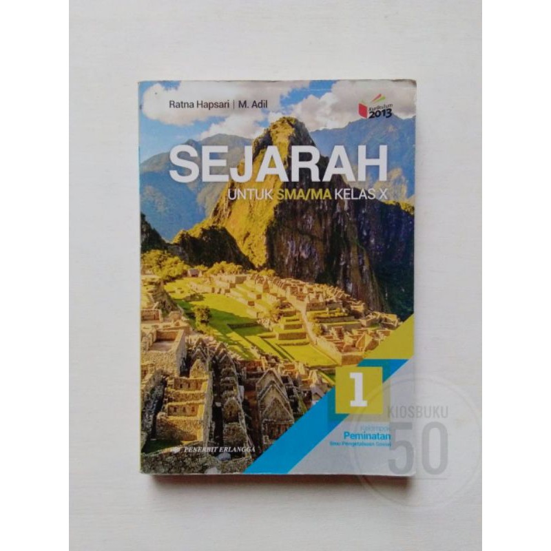 Jual SEJARAH PEMINATAN KELAS 1 SMA ERLANGGA REVISI | Shopee Indonesia