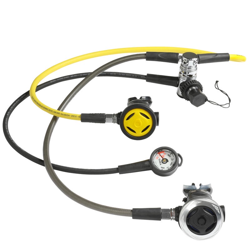 Jual Balanced piston regulator pack with SCD 500 DIN 300 octopus