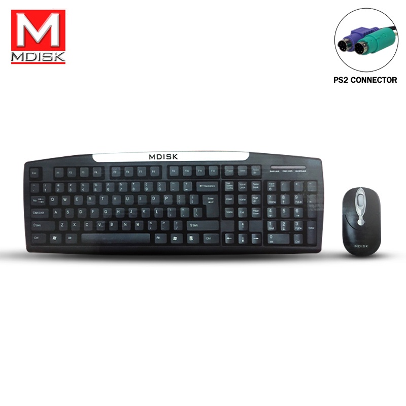 Jual Keyboard dan Mouse MDISK MD004 PS2 Connector | Shopee Indonesia