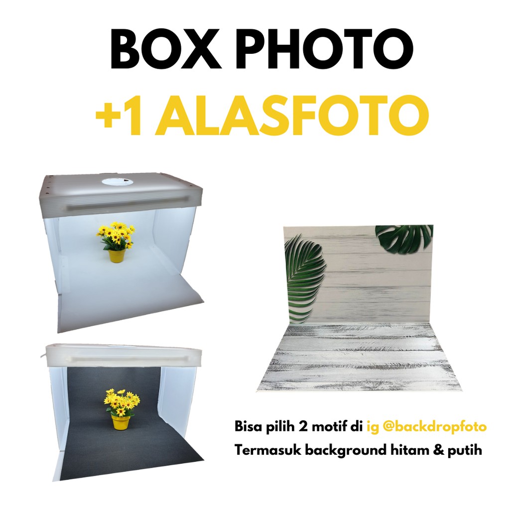 Jual IMPODIO Box Studio Mini ukuran A1 Paket dengan alasfoto A1