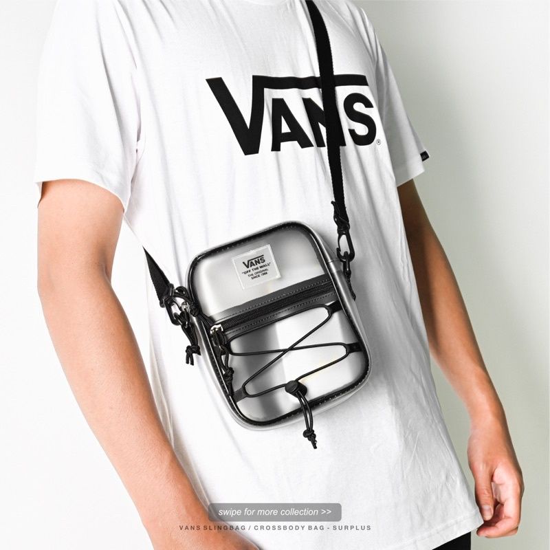 Slingbag Vans clear transparan original BNWT