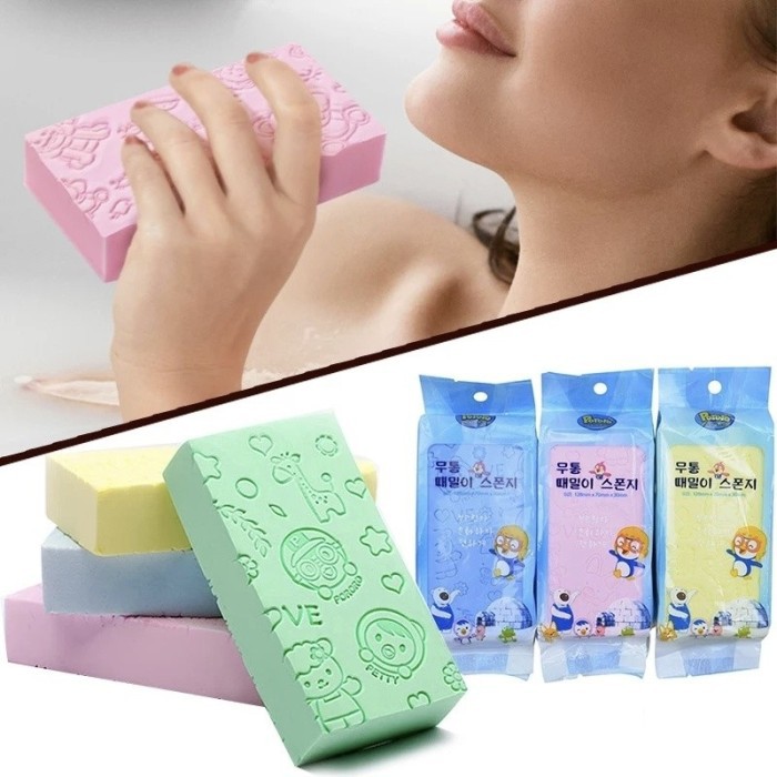 Jual Spon Daki Scrub Sponge Busa Pembersih Pengangkat Daki Spons Mandi ...