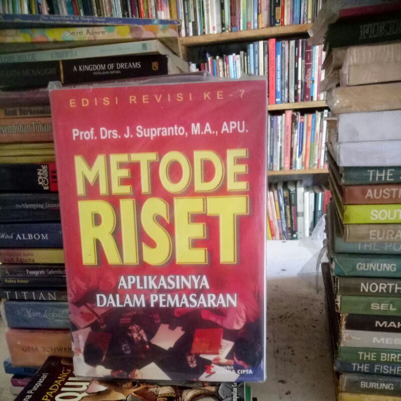 Jual METODE RISER APLIKASINYA DALAM PEMASARAN - KERTAS HVS | Shopee ...