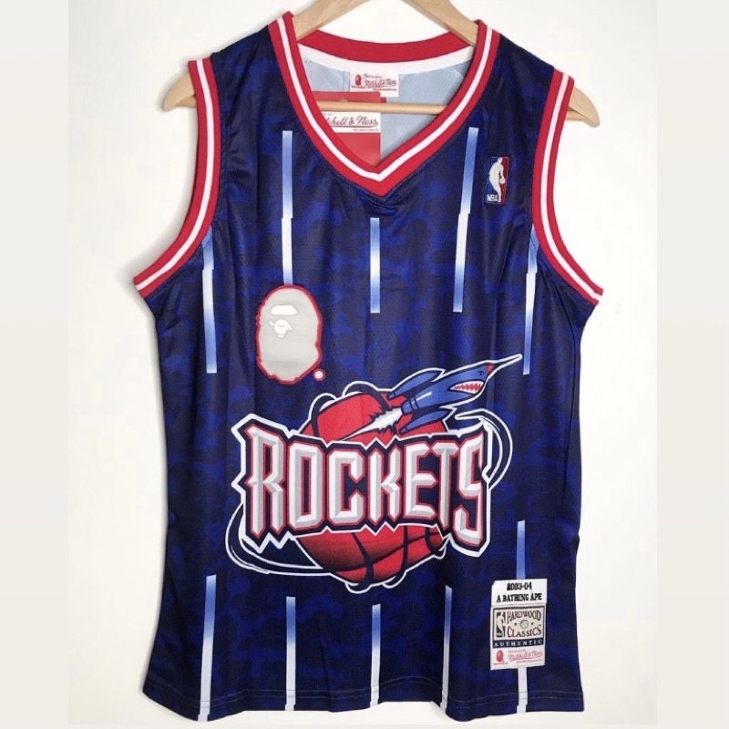 Bape houston rockets jersey clearance
