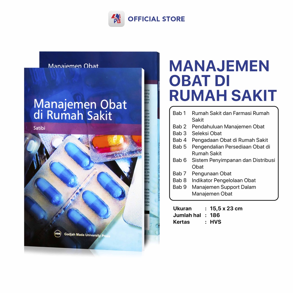 Jual Buku Farmasi / Manajemen Obat Di Rumah Sakit - UGM Press | Shopee ...