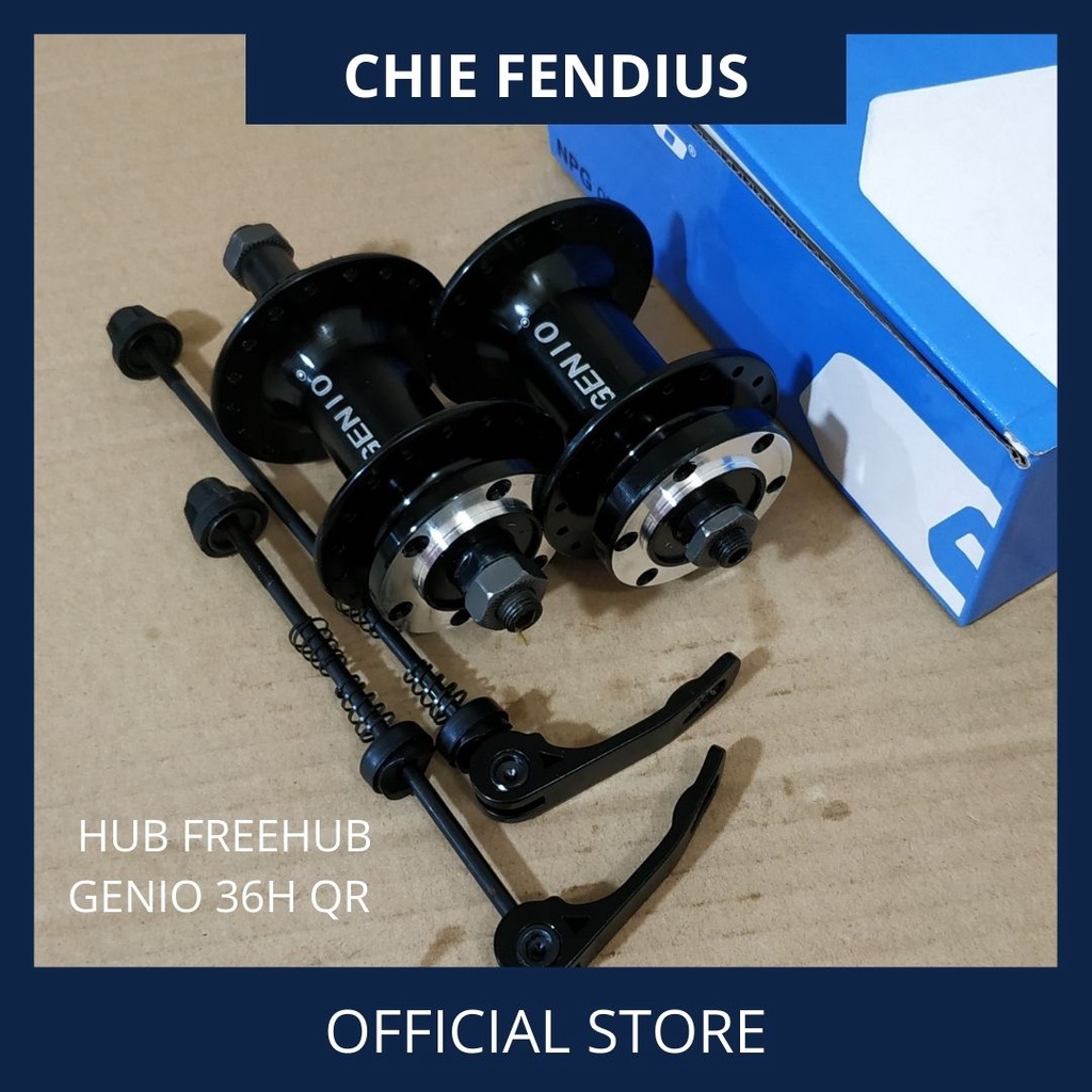 Jual Hub FreeHub Genio NPG-07 6 7 8 Speed Alloy QR Disc Brake MTB ...