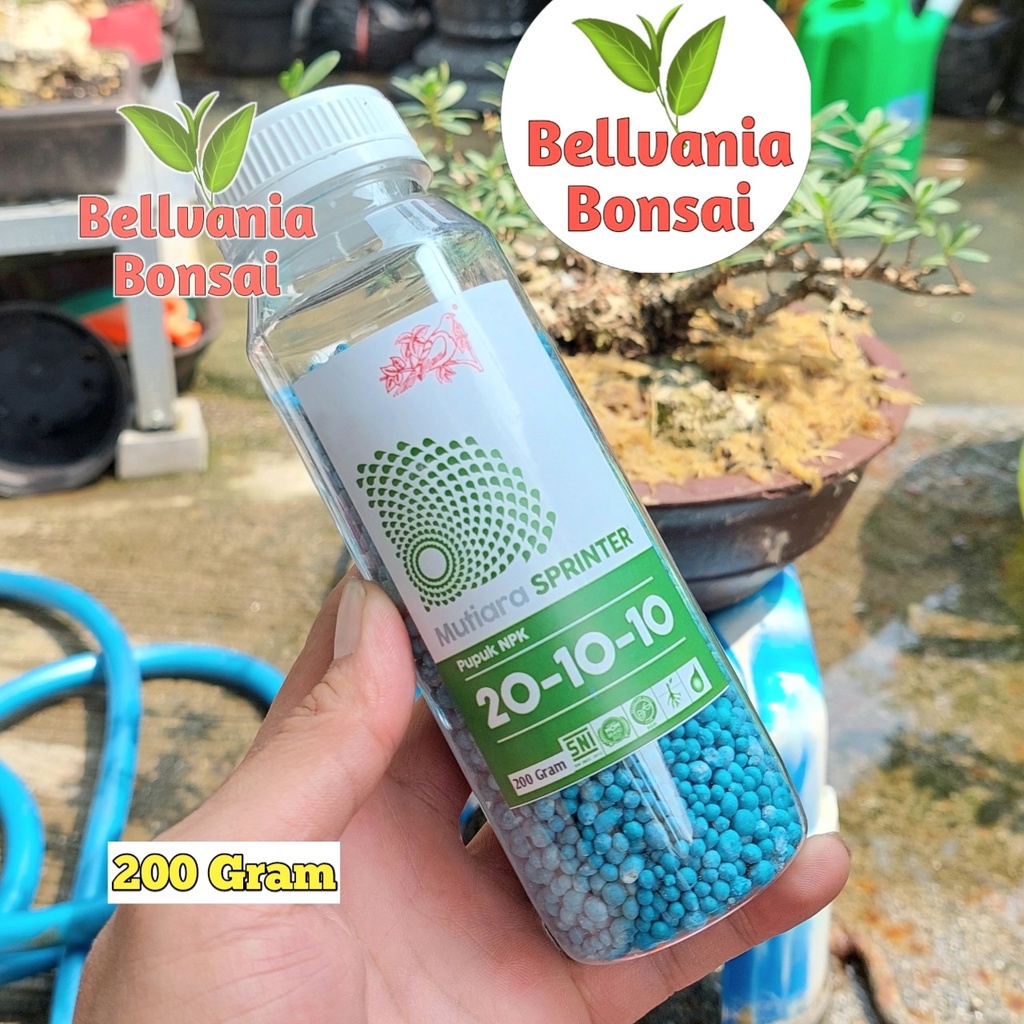 Jual Pupuk Meroke NPK Mutiara Sprinter 20 10 10 Kemasan Repack 200 Gr ...