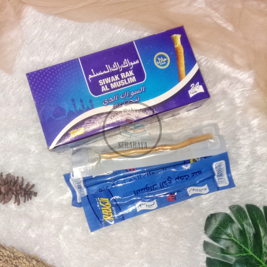 Jual 1 Lusin Siwak Non Holder Rak Al Muslim Siwak Rak Al Muslim Siwak