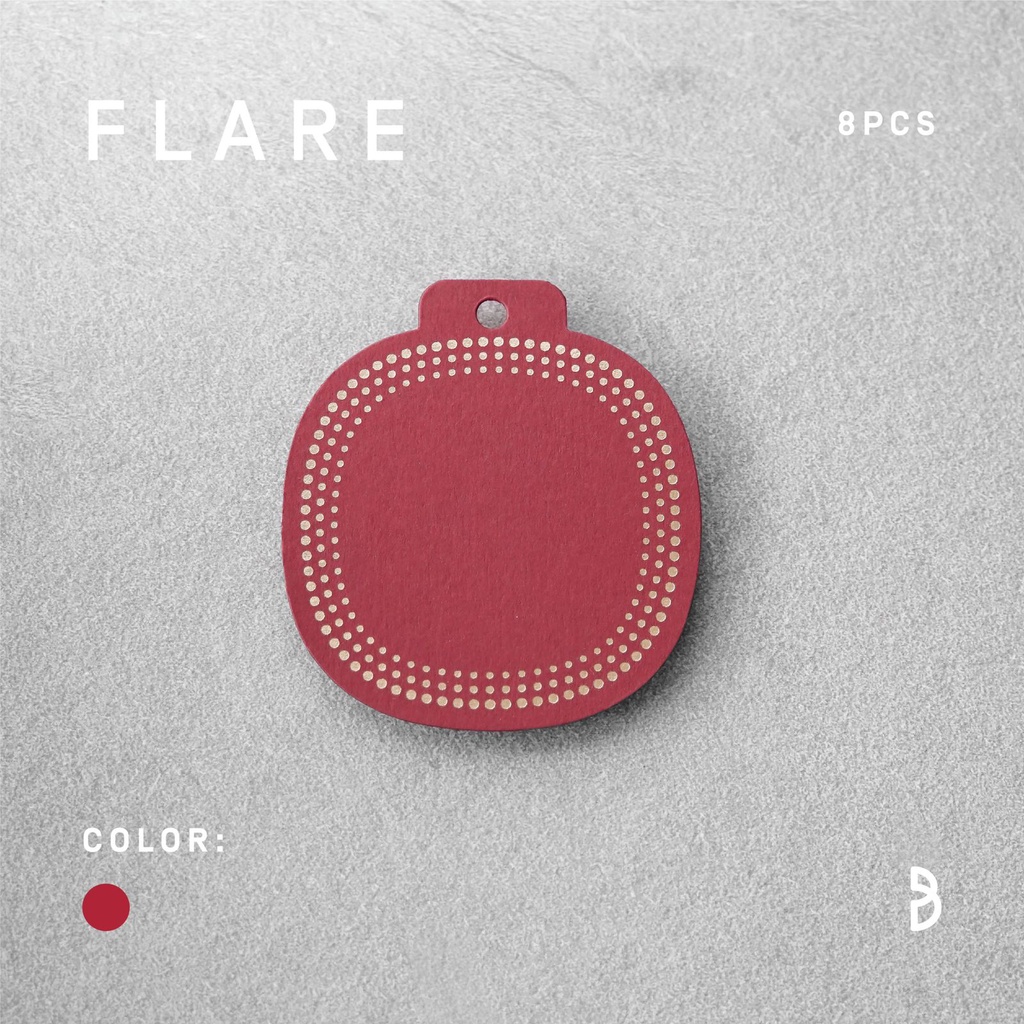 Jual Gift Tag - FLARE (Red) | Shopee Indonesia